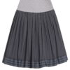 Trachtenrock mini 60 cm grau getupft Franka 011416 ~ 32
