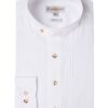 Trachtenhemd langarm weiß Leopold slimfit 111914 ~ 46