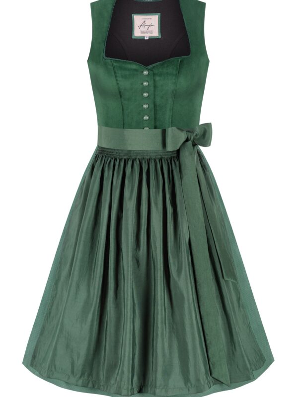 Dirndl TEGERNSEE (65 cm) ~ 34 ~ grün
