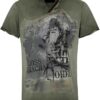 Trachtenshirt ANTON ~ L ~ grün