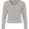 Trachten Strickjacke hellgrau Marlene 010951 ~ 38