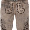 Lederhose ALOIN ~ 46 ~ steingrau