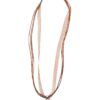 Collier mit Edelweissanhänger 000157 ~ braun