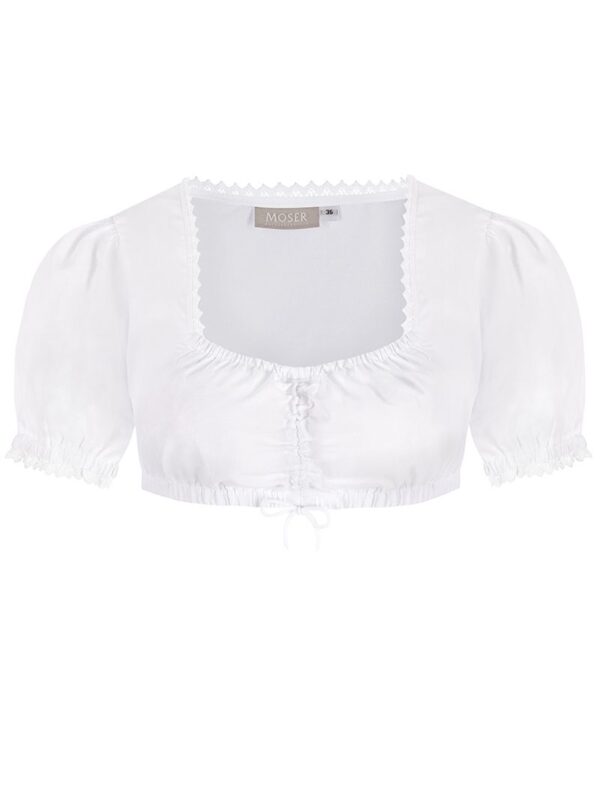 Dirndlbluse weiß Caro 011103 ~ 38