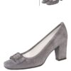 Pumps grau mit Schnalle 005401 ~ 39