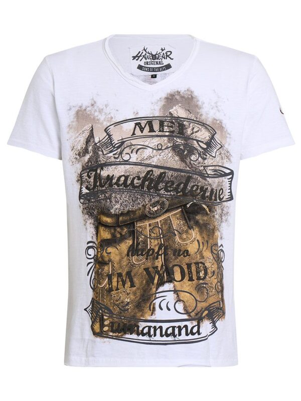 Trachtenshirt weiß Sebald 012280 ~ 4XL