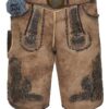 Lederhose kurz eiche gespeckt Heiliger St. Florian 011077 ~ 50