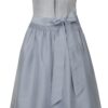 Dirndl HOHENAU (70 cm) silbergrau ~ 44 ~ silber