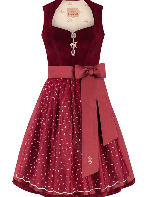 Dirndl SAMTENGEL (65 cm) ~ 32