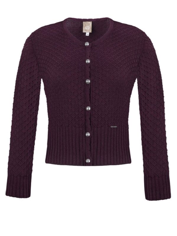 Trachten Strickjacke beere Marlene 003185 ~ 36