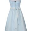 Dirndl SCHOLLBRUNN (65 cm) babyblau ~ 40 ~ hellblau