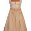 Dirndl INNING (65 cm) bernstein ~ orange ~ 48
