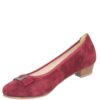 Pumps dunkelrot mit Schnalle Marisa 011193 ~ 38