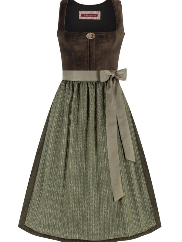 Dirndl SARAH (80 cm) ~ 38 ~ oliv