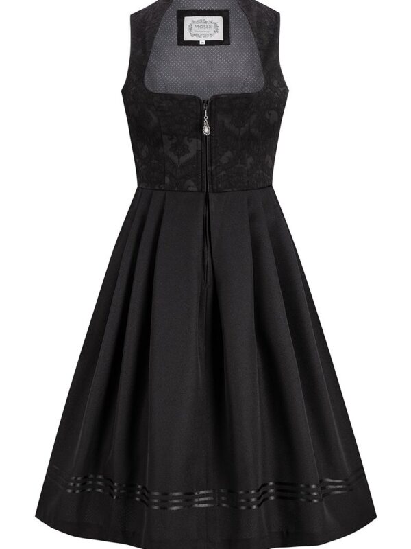 Midi Dirndl 70 cm Gastro schwarz Nicole 130915 ~ 32
