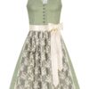 Mini Dirndl 60 cm hellgrün creme Liora 010192 ~ 40
