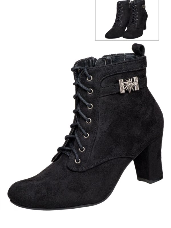Damen Trachtenstiefel schwarz Eleganza 124664 ~ 35