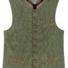 Trachtenweste FRANZ (slim fit) ~ oliv ~ 62
