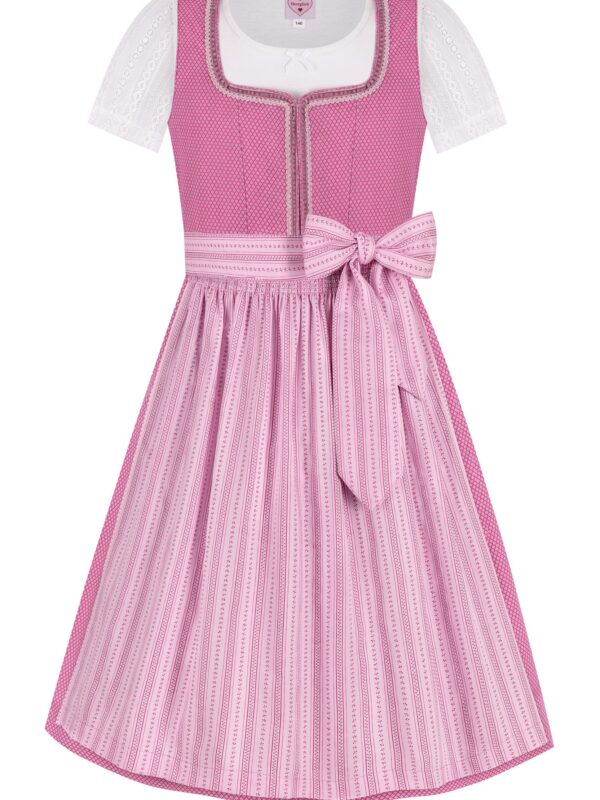Kinderdirndl VIOLA ~ pink