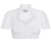 Dirndlbluse Spitze weiß Stretch Chiara 009172 ~ 32