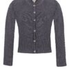 Trachten Strickjacke grau Marlene 003188 ~ 36