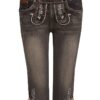 Damen Trachtenhose kniebund schwarz used Stretch Franziska 007741 ~ 32