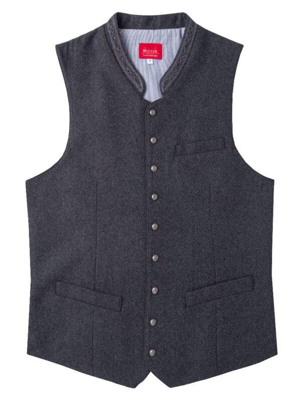 Trachtenweste grau Levon 005274 ~ 56