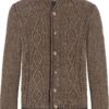 Trachten Strickjacke braun Fredi 013726 ~ 46