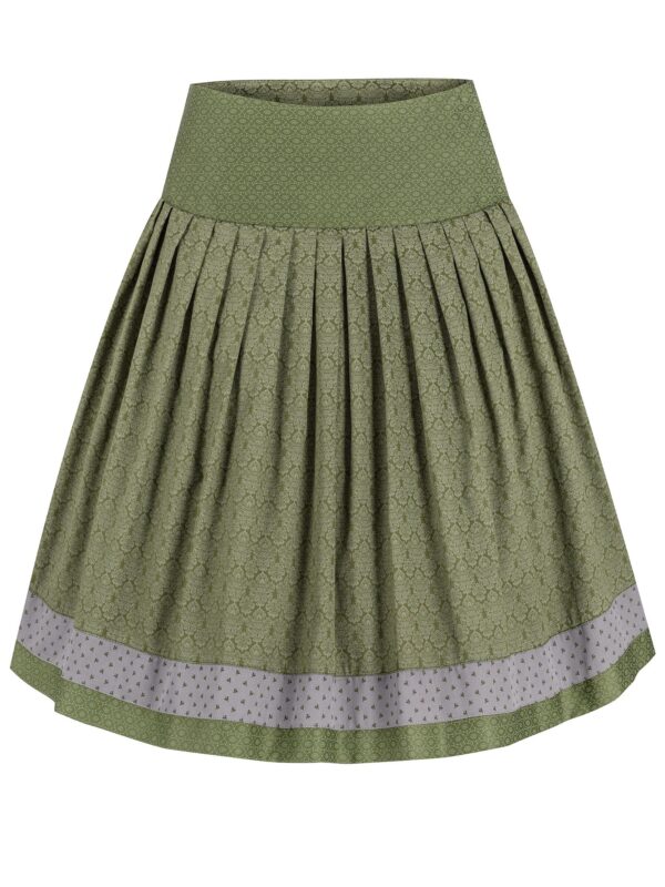 Trachtenrock CLARA (60 cm) ~ 46 ~ oliv