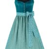 Dirndl VALERIE (70 cm) ~ 34 ~ petrol