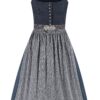 Dirndl JULIA (80 cm) ~ 46 ~ dunkelblau