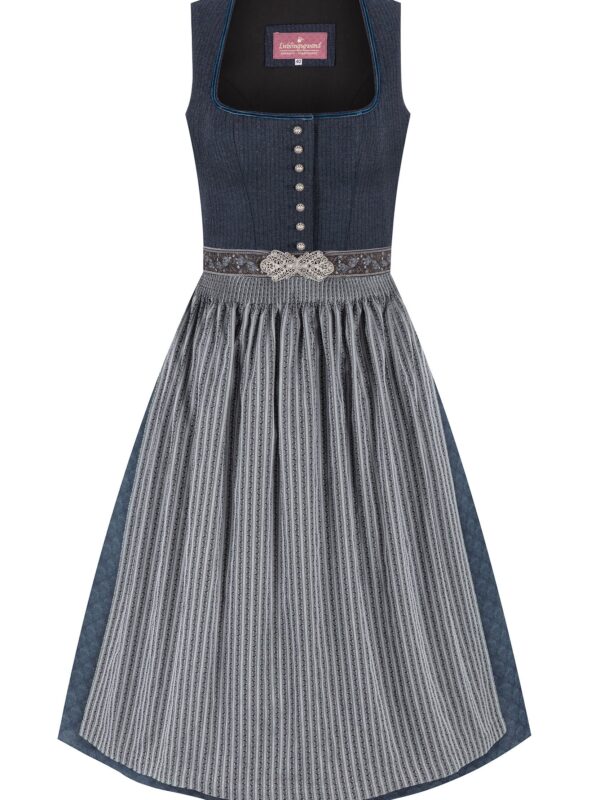 Dirndl JULIA (80 cm) ~ 46 ~ dunkelblau