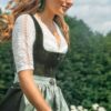 Dirndl SEßLACH (65 cm) oliv pistazie ~ 48 ~ oliv