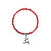 Kristallarmband mit Hirsch-Anhänger verschiedenfarbig 008464 ~ rot