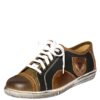 Trachtensneaker braun schwarz Mondsee 012493 ~ 44