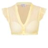Dirndlbluse WALDBRUNN zitrone ~ 44