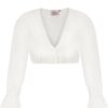 Dirndlbluse KATI ~ 42 ~ creme