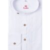 Trachtenhemd extralang weiß Gregor 002821 - slimfit ~ 36