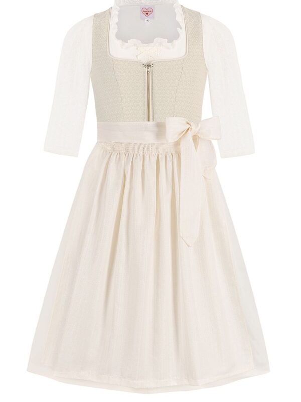 Kinder Dirndl creme Franziska 015889 ~ 164
