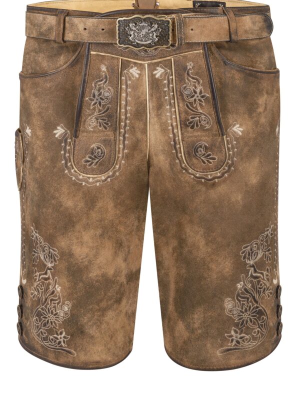 Lederhose LEVIN ~ 44 ~ braun-antik