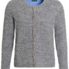 Trachten Strickjacke grau Xaver 012179 ~ 44