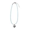 Collier mit Herzanhänger 000156 ~ türkis