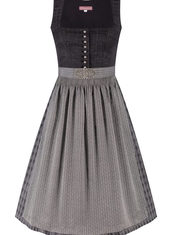 Dirndl KATHI (70 cm) ~ 46 ~ anthrazit