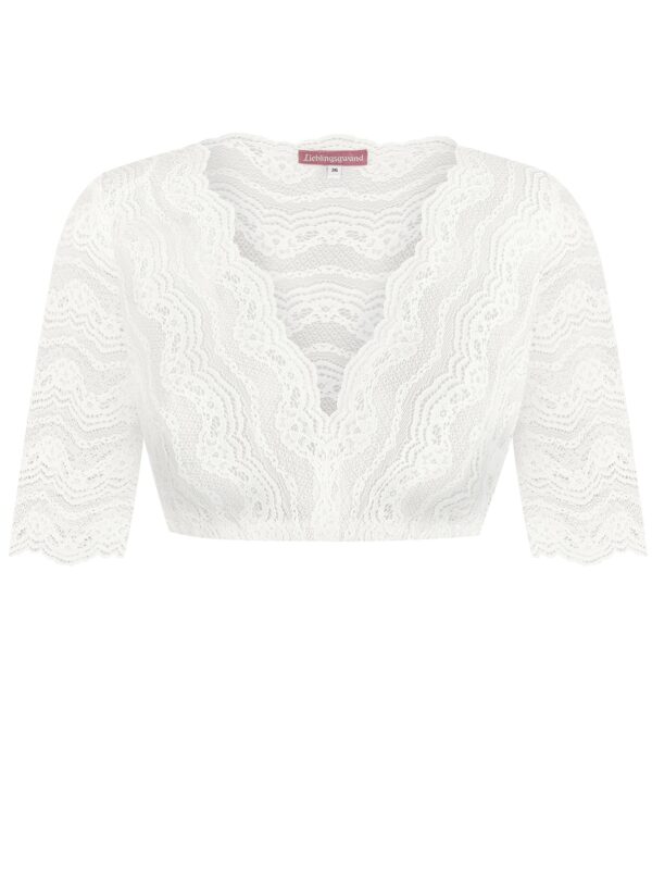 Dirndlbluse MARIE ~ 30 ~ creme