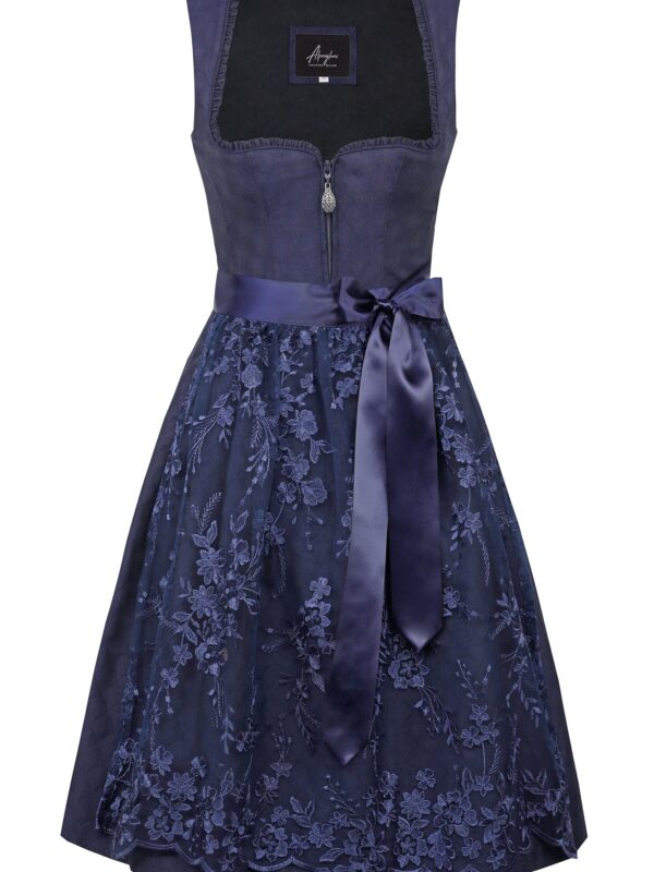 Dirndl MINTRACHING (60 cm) ~ 42 ~ dunkelblau