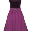Dirndl TSCHIRN (65 cm) brombeere ~ 42 ~ aubergine
