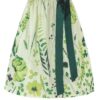 Dirndlschürze DANIELLE (65 cm) ~ grün ~ XS