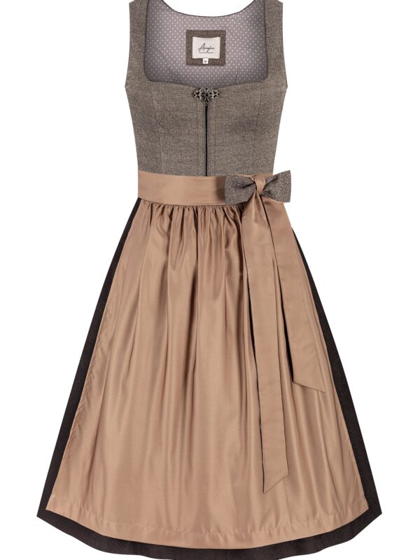 Dirndl PATRICE (70 cm) ~ 42 ~ anthrazit