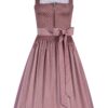 Midi Dirndl 65 cm rosenholz altrosa Adele 010054 ~ 44