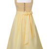 Dirndl OBING (65 cm) ~ 34 ~ gelb